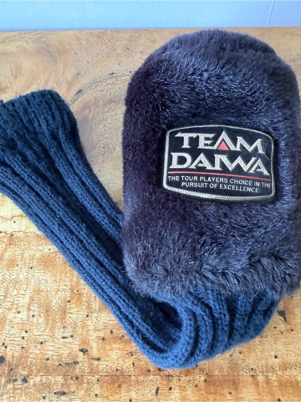 Team Daiwa Fairway Wood Head Cover Golf Club Headcover #4 Vintage